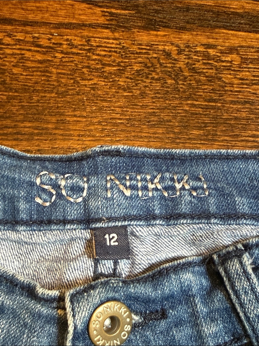 Distressed Light Blue Denim girls youth Shorts - Picture 2 of 9